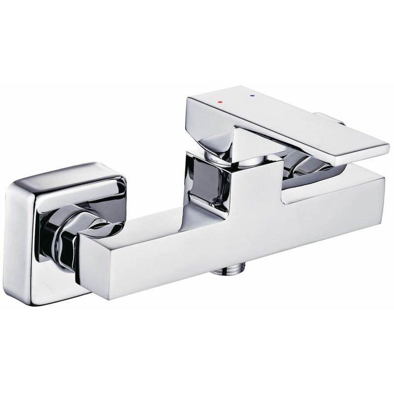 

Grifo mezclador para ducha TOKYO II cromado - Plateado - Schütte