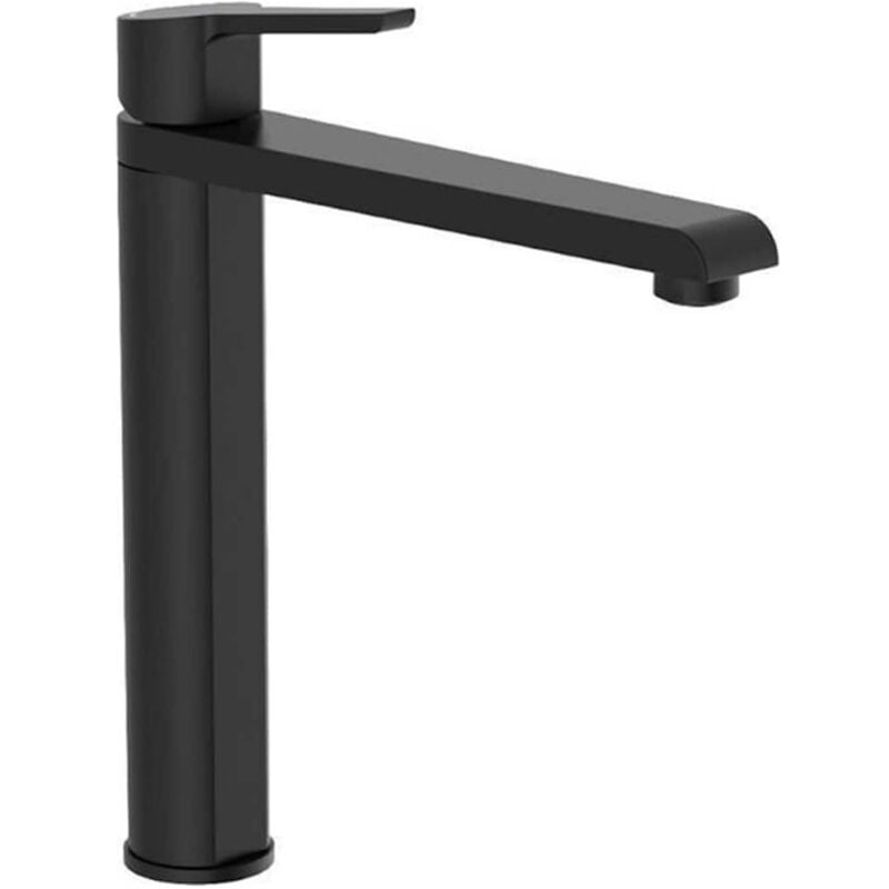 

SCHÜTTE Grifo mezclador para fregadero VITA negro mate - Negro