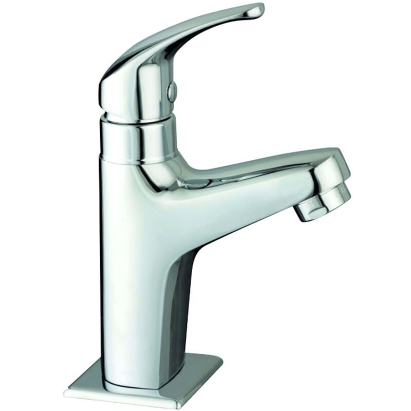 

SCHÜTTE Grifo vertical de agua fría VICO cromado - Plateado