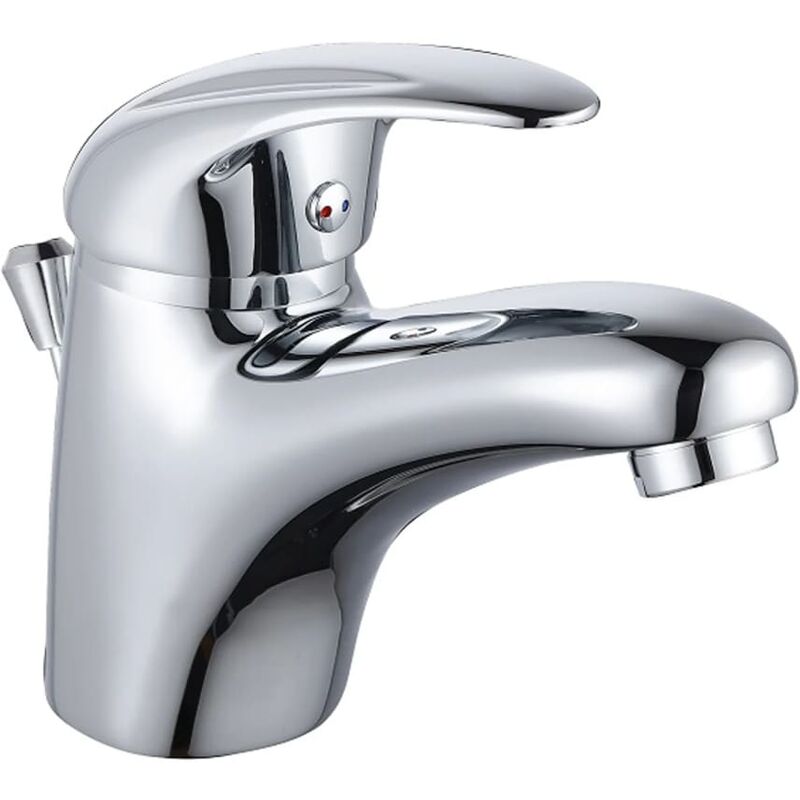 

SCHÜTTE Mezclador de lavabo AQUA 2 SAVE ahorrador de agua cromado - Plateado