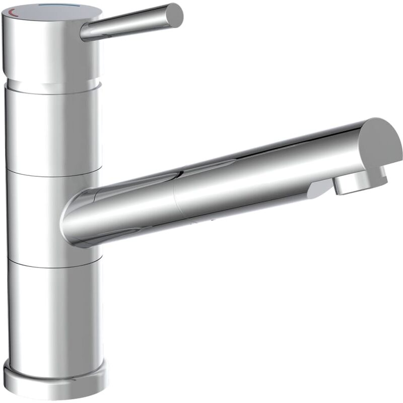 

Mezclador de lavabo UNICORN de baja presión cromado - Plateado - Schütte