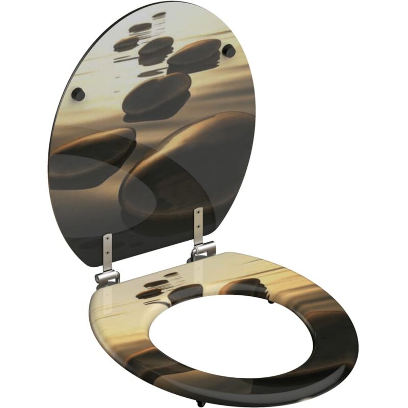 Schütte - Siège de toilette sea stone mdf