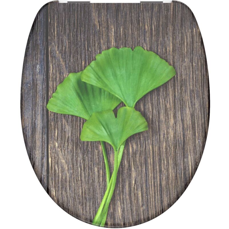 

SCHÜTTE Tapa de váter con cierre suave GINKGO & WOOD - Multicolor