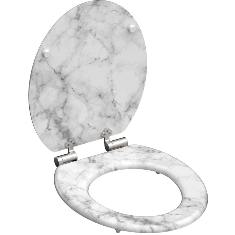 

Sch � Tte - SCHÜTTE Tapa de váter con cierre suave MARMOR STONE - Multicolor