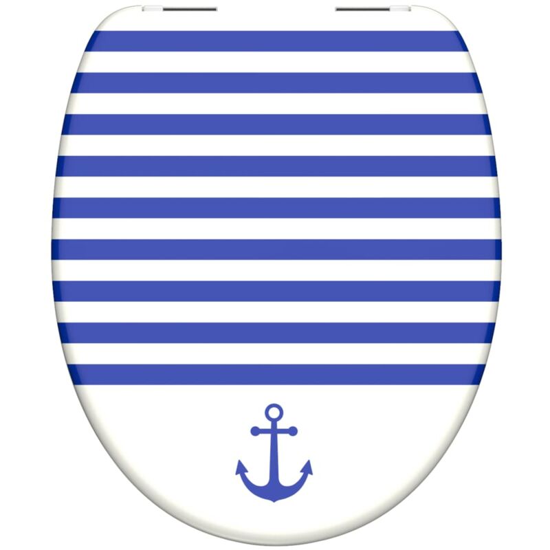 

SCHÜTTE Tapa de váter con cierre suave NORTH SEA - Multicolor