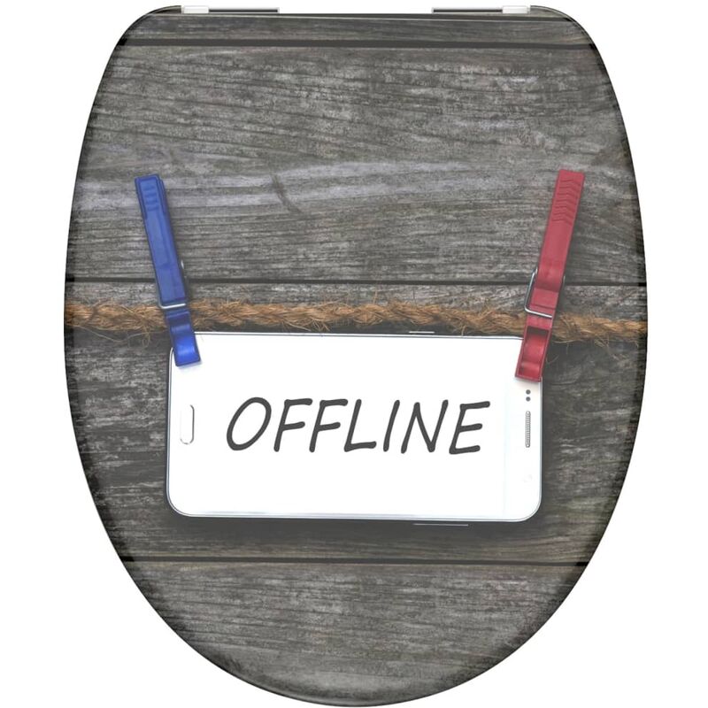 

SCHÜTTE Tapa de váter con cierre suave OFFLINE - Multicolor