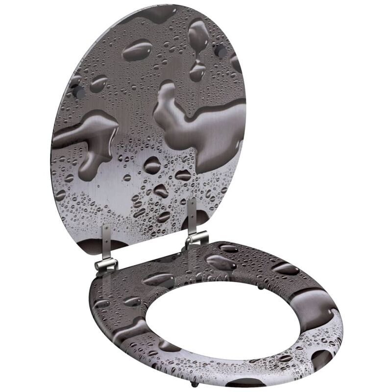 

Sch � Tte - SCHÜTTE Tapa de váter WC modelo GREY STEEL material MDF - Multicolor