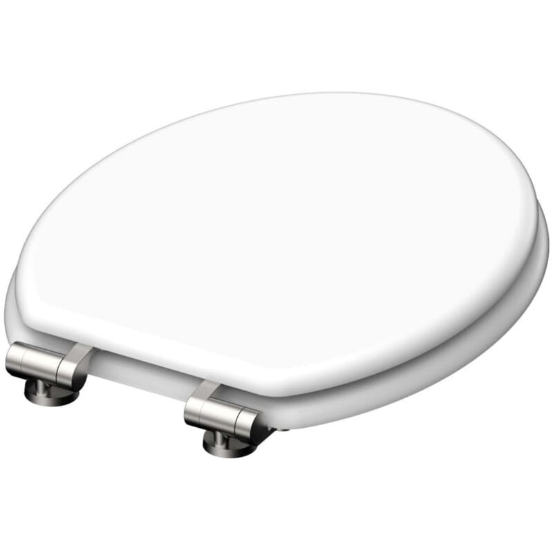 

Sch � Tte - SCHÜTTE Tapa de váter WHITE núcleo de madera - Blanco