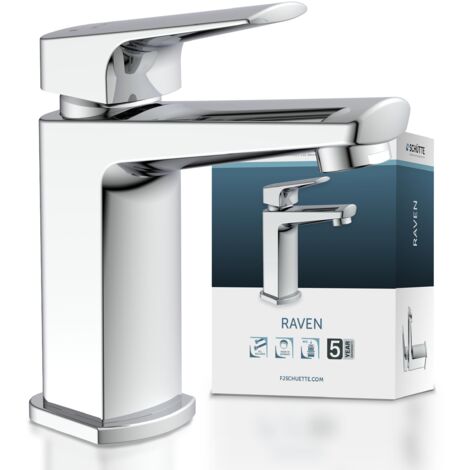 SCHÜTTE Wasserhahn Bad Einhebelmischer Badezimmer Badarmatur Waschtischarmatur Waschbecken Waschtischbatterie Modern 34010
