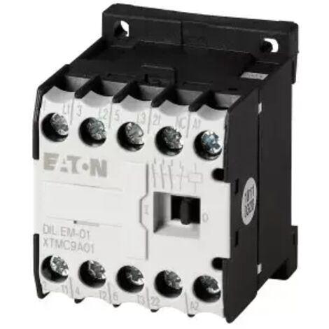 Schütz AC-3/I=9A P=4kW/ 0Z 1R DILEM-01(24V50/60HZ)