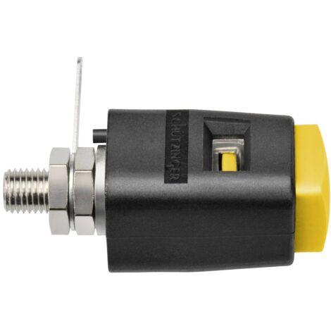 Schützinger Borne à connexion rapide de sécurité jaune 16 A 1 pc(s)