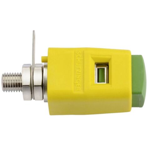 Schützinger Borne à connexion rapide de sécurité vert-jaune 16 A 1 pc(s) C004732