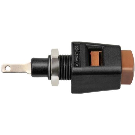 Schützinger Borne à connexion rapide marron 5 A 1 pc(s)