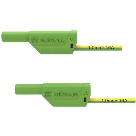 Schützinger Cordon de mesure de sécurité 150 cm vert-jaune 1 pc(s)