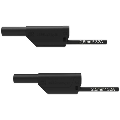 Schützinger Cordon de mesure de sécurité 200 cm noir 1 pc(s) C008152