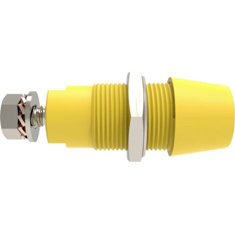 Schützinger DI SAB 9430 Ni / GE Prise en saillie de sécurité droit jaune 1 pc(s) Y634873