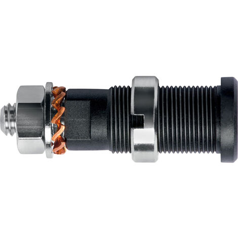 Schützinger DI SEB 3401 Ni / SW Sicherheits-Einbaubuchse Schwarz 1 St.