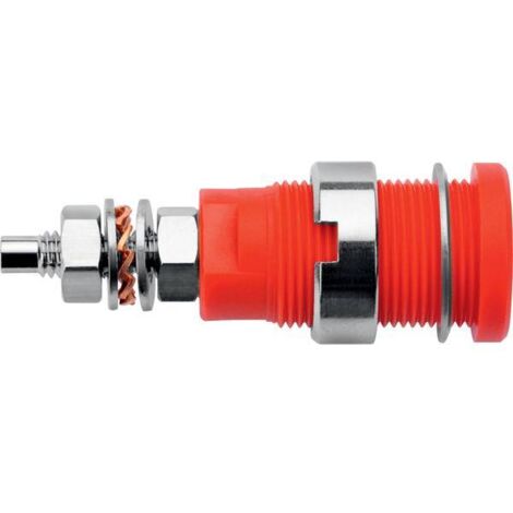 Schützinger DI SEB 6446 Ni / RT Presa integrata di sicurezza Rosso 1 pz.
