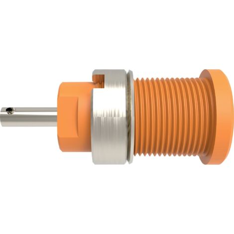 Schützinger DI SEB 6525 Ni / OR Prise encastrée de sécurité droit orange 1 pc(s) Y634603