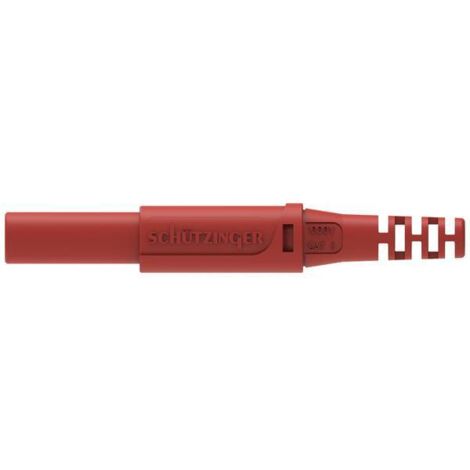 Schützinger DI SFK 30 S Ni / OK / RT Spina della gabbia a molla di sicurezza Rosso 1 pz.