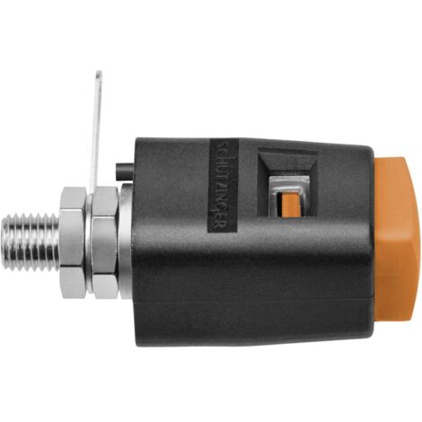 Schützinger Morsetto rapido di sicurezza Arancione 16 A 1 pz.