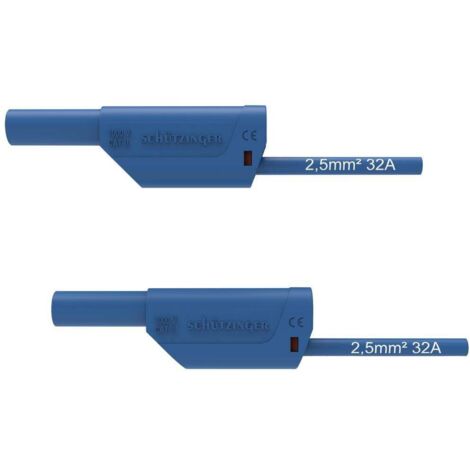 Schützinger Puntali di sicurezza 200 cm Blu 1 pz.