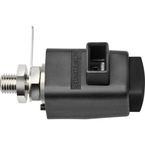 Schützinger SDK 801 / SW Morsetto rapido di sicurezza Nero 16 A 1 pz.