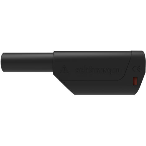 Schützinger  Sicherheits-Federkorbstecker  Stift-Ø: 4 mm Schwarz 1 St.