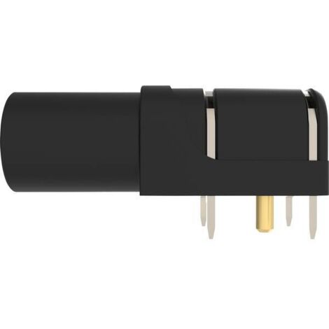 Schützinger SWEB 8094 Au / SW Presa d'installazione ad angolo di sicurezza Nero 1 pz.