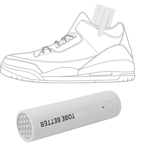 [Schuhdeodorant] [Kabellos (Typ C)] [Extreme Sauerstoffabgabe] [Lange Haltbarkeit für Sporttaschen, Auto, Umkleidekabine]