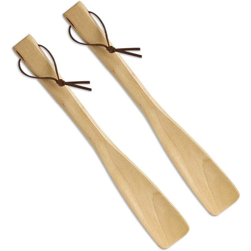 Image of Schuhheber aus Holz mit langem Griff