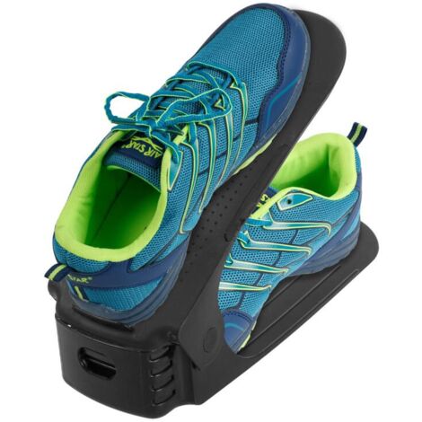 Schuhorganizer 12er-Set schwarz Schuhstapler Schuhregal Schuhhalter