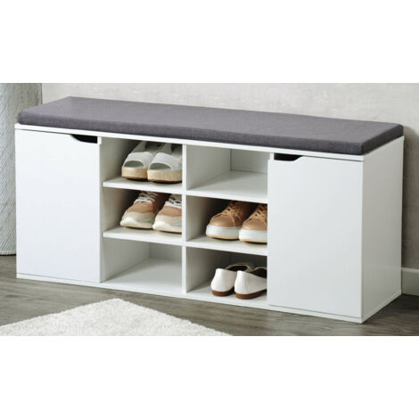 Schuhregal mit Sitzfläche, KESPER