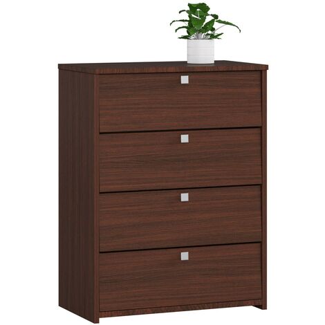 Schuhschrank AKORD RUBIN in der Farbe Wenge mit 4 Schuhkipper B66 x H85 x T36 cm Gewicht 22,2 kg