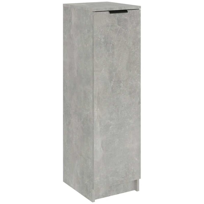 Schuhschrank Betongrau 30x35x100 Cm Holzwerkstoff - Vidaxl