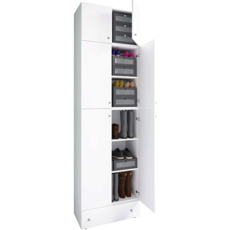 Schuhschrank Kleiderschrank Lona 5f AS