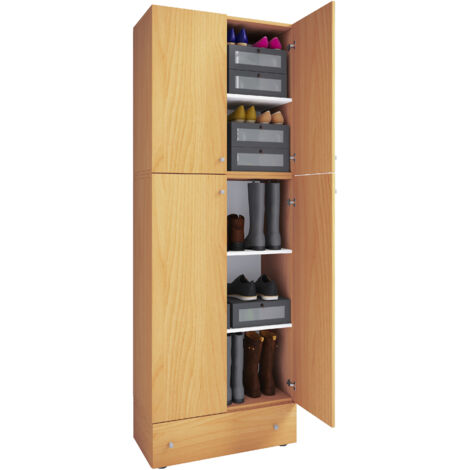 Schuhschrank Kleiderschrank Lona 5f S