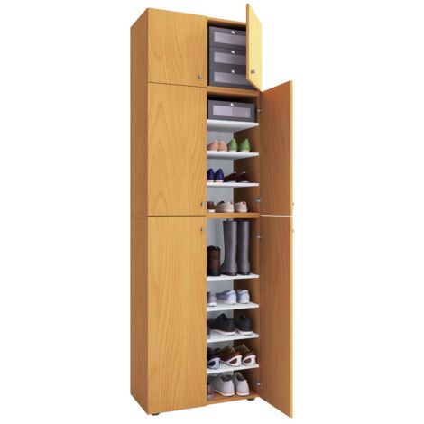 Schuhschrank Kleiderschrank Lona 9f A