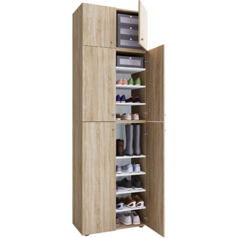 Schuhschrank Kleiderschrank Lona 9f A