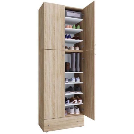 Schuhschrank Kleiderschrank Lona 9f A