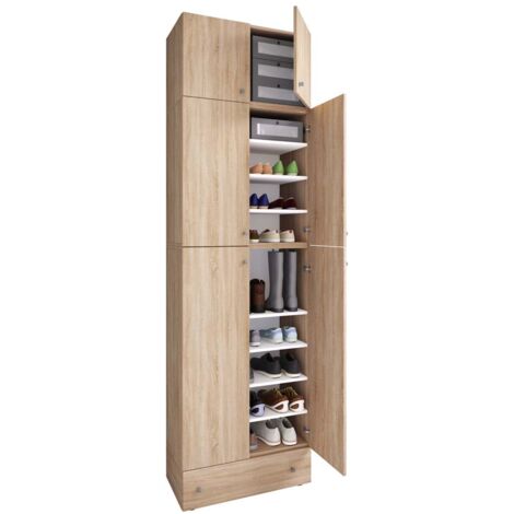 Schuhschrank Kleiderschrank Lona 9f SA