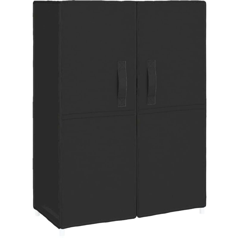 Schuhschrank Schwarz 60x28x90 Cm Stoff Vidaxl