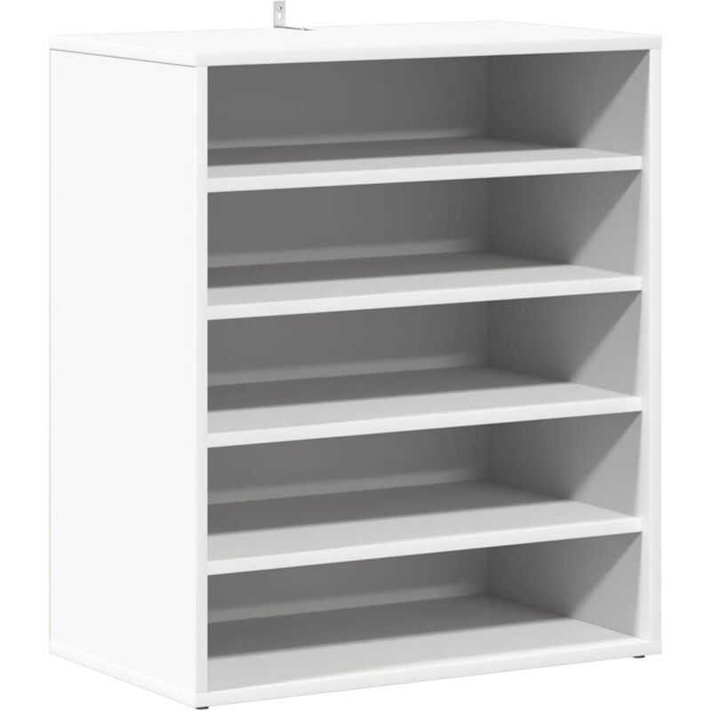 Schuhschrank Weiß 60x35x70 Cm Holzwerkstoff Vidaxl