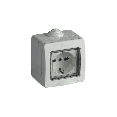 Schuko 10-16A Bypass-Steckdose