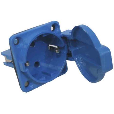 Schuko 2P+T 16A Unterputzsteckdose (verschweißt)  E3/46010 Platte