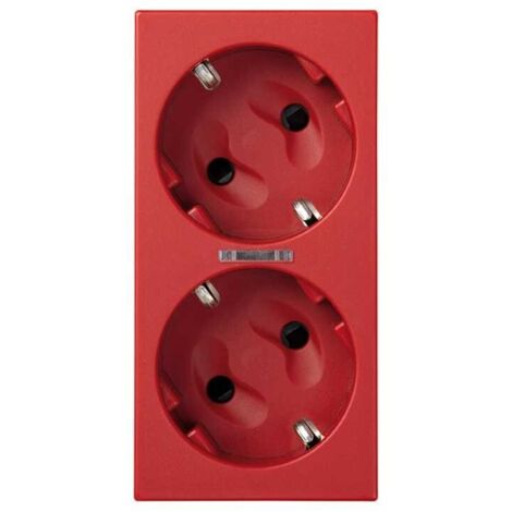 Schuko à double vis avec led ro SIMON 50010472-037