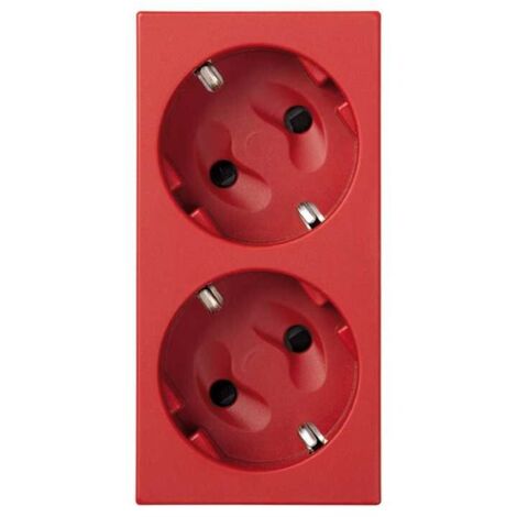 Schuko base double par coupe sans led ro SIMON 50000432-037