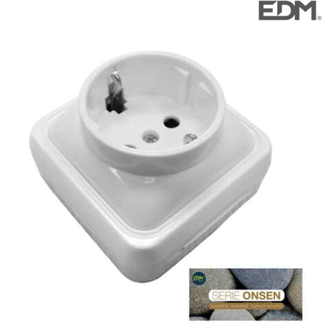 Schuko Base t/tl Serie Onsen Superficie (Blister)
