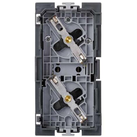 Schuko doppia base per taglio senza coperchio SIMON 50002432-039