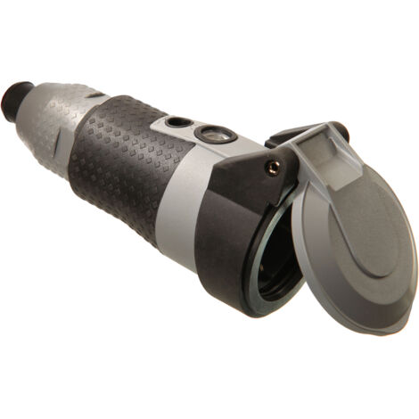 SCHUKOultra Pro Kupplung grau/schwarz Leitung max. 3x2,5mm² IP54